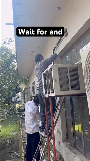 #ac_installation #joke_tha Wait for end
