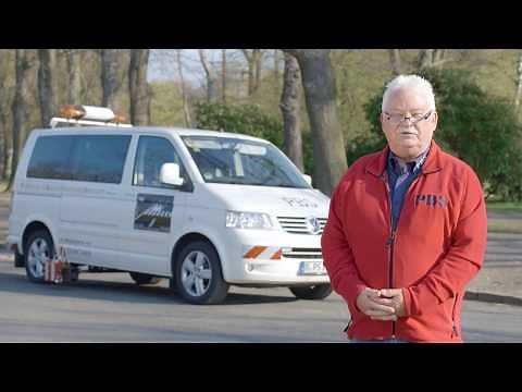 ZDR 6020 Zehntner-Dynamic Retroreflectometer in use by PBS