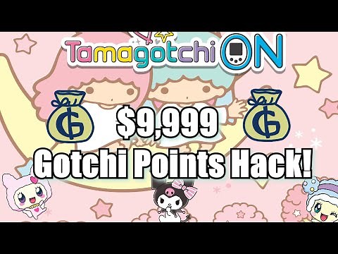 Tamagotchi ON/Meets - 9,999 Gotchi Points Hack + Items, Accessories & More!