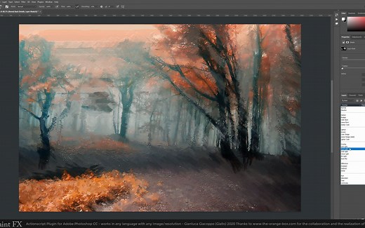PS插件 – 油画效果插件 Oil Paint FX Photoshop Plugin
