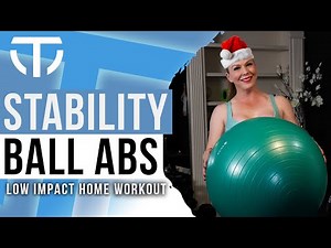 15 Minute Stability Ball Abs | Home Workout for Beginners