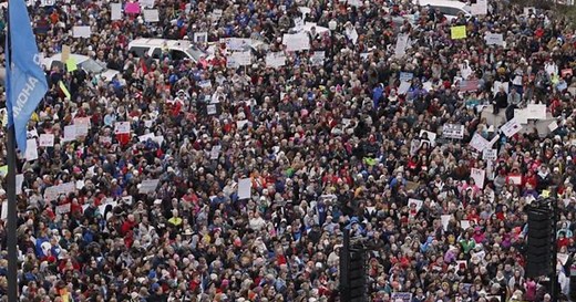 Fed up with low pay, teachers strike in Oklahoma