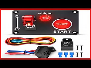 Great product - Nilight Ignition Switch Panel 12V 2 in 1 Rocker Switch with Engine Push Button Togg