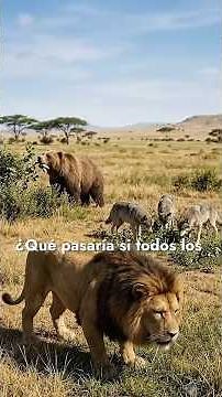 ¿Qué pasaría si todos los animales fueran herbívoros? 🦌 #vida #reflexion