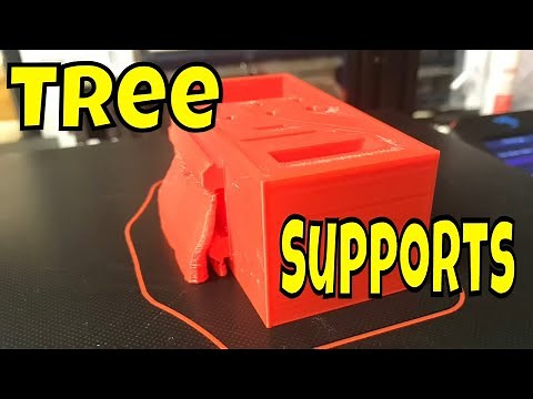 Tree Supports for Better 3D Print Results in Cura