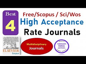 Scopus Indexed Multidisciplinary Journals || High Acceptance Journals