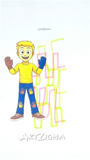 Sprunki OC The Player Human Form | Poppy Playtime Phase 2 Paper Craft Challenge #sprunki​ #artzigma