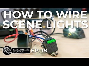HOW TO WIRE RELAYS (To Control Scene/Work Lights)