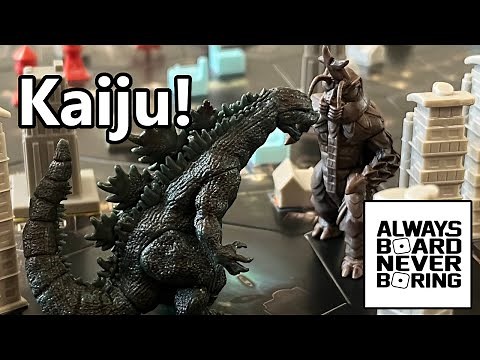 Godzilla: Tokyo Clash - A Monster Mash | Review & How to Play for a Big Skirmish Game in a Small Box