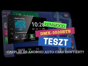 KENWOOD DMX-5020BTS CARPLAY ANDROID AUTO TEST