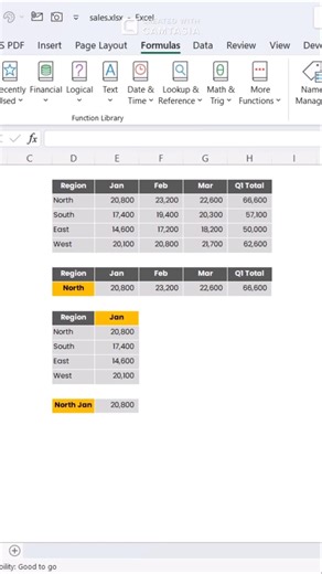 Instantly Reference Table Data Without INDEX MATCH. #ExcelTips #ExcelHack #SpreadsheetSkills