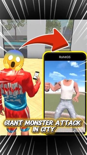 FACE LESS Giant Monster In Indian Bike Driving 3d 🔥🥵