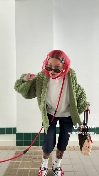 💚❤️ #OOTD #womenpower #bekind #loveyourself #beyourself #fyp #fashionlover #loveclothes #scrunchies #fashioninspo #fashiontiktok #tattoos #outfitideas #outfitinspo #fit #fitcheck