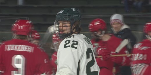 Michigan State’s Isaac Howard wins the 2025 Hobey Baker Memorial Award for the best player in college hockey