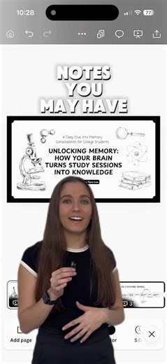 The Secret to Better Study Decks and Class Presentations?