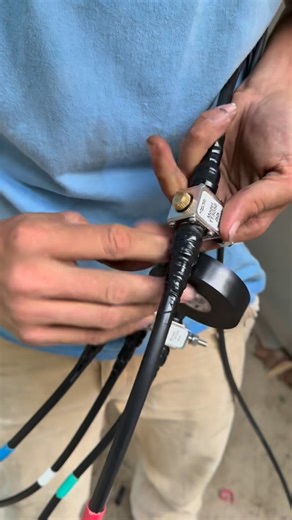 VCTowers | Towers, Antennas & Inspections on Instagram: "This is the part nobody sees — and the part that decides whether a site survives the storm. Proper weather-sealing into a gas-discharge lightning suppressor isn’t about looking clean. It’s about keeping moisture out, impedance stable, and lightning energy out of radios where it doesn’t belong. One bad seal turns into corrosion, elevated VSWR, intermittent faults, and eventually a dead system. Done right, this connection sits outside for ye