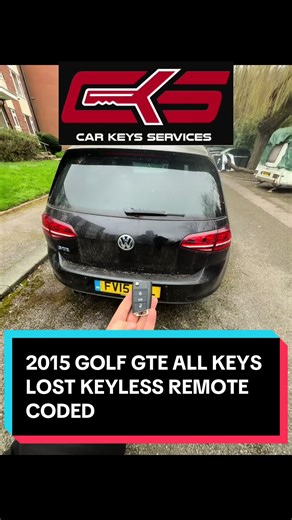 Lost Key Solutions for 2015 VW Golf GTE