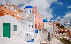 【地域风情】SANTORINI Relaxing （漫游圣托里尼）