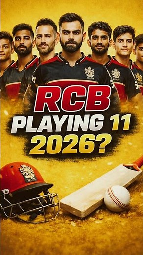 RCB Playing 11 2026 💥 | Royal Challengers Bangalore Full Squad & Final Team | IPL 2026 RCB Best XI