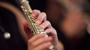 Symphony Orchestra Player Playing Flute During Stock Footage Video (100% Royalty-free) 1016541766 | Shutterstock
