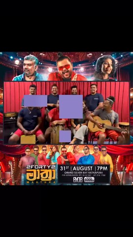 2FORTY2 MAATHRA 💫 Join us to experience the soulful performances of Billy Fernando, Nadeeka Jayawardena, and Devashrie De Silva ❤️ Date: 31st August 2024 Time: 7:00 PM onwards Venue: Grand Silver Ray, Ratnapura Ticket Price: Rs. 5,000 Contact: 071 362 6200 / 071 910 7700 🟧 Purchase 8 or more tickets and receive an exclusive reserved table. 🟦 Purchase 5 or more tickets and get a reserved cocktail table. Presented by Grand Silver Ray, Ratnapura. Don’t miss out!🔥 _ #2forty2 #BillyFernando #Gran