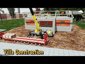 Heavy Machines & Construction - Gameplay | Villa Construction
