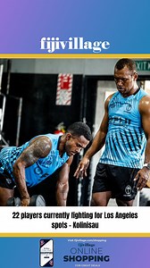34K views · 628 reactions | 22 players currently fighting for Los Angeles spots - Kolinisau #Fiji #fyp #Fiji7s | fijivillage | Facebook