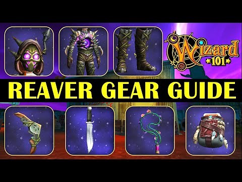 Wizard101 - FULL Reaver Gear Guide! (LVL 170 GEAR)