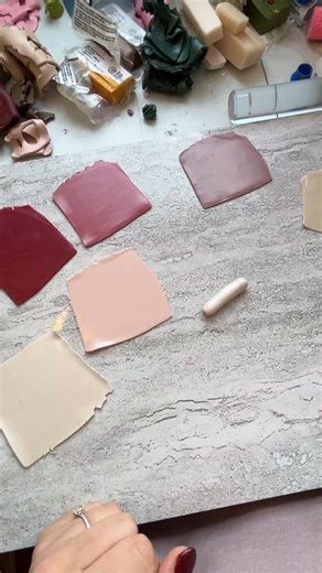 32K views · 378 reactions | Sped up process of faux gemstone earrings!  I love making these because each earring pair ends up totally unique and made to look like beautiful gemstones, but they’re lightweight and affordable! #howitsmade #handmadejeweller #clayvideos | A Thread and a Prayer | Facebook