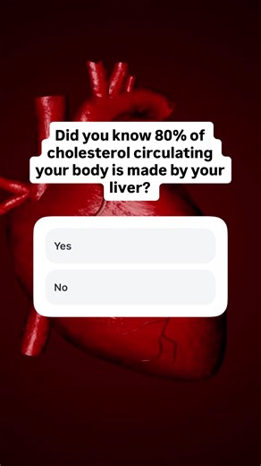 Cholesterol has been vilified for years. But here’s the truth: it’s essential. Your body makes about 80% of it because every cell, every hormone, even your brain depends on it. Without cholesterol, you literally can’t survive. It’s not the villain — it’s the foundation of life. #colesterol #healthylife #healingfood