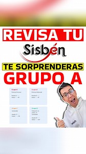 🚨¿Por qué es crucial revisar tu Grupo del Sisbén con frecuencia?⁉ ✅📲 Consulta tu grupo. . . . Mantener actualizado tu Grupo del Sisbén (A, B, C, D) no es solo un trámite más: tu clasificación determina si accedes a programas sociales. #Sisben #wintorabc | Información al Día