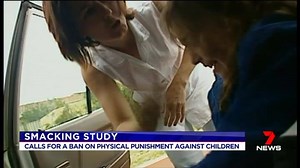 There are new calls to ban the smacking of children. A study has found physical punishment can lead to behavioural problems later in life and has no positive impact. www.7NEWS.com.au #7NEWS | 7NEWS Melbourne