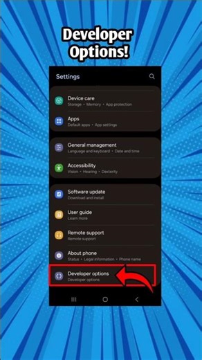 How to unlock Developer Options in Android!