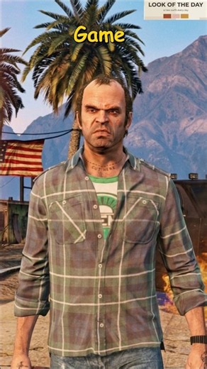 GTA 5 Characters in 80's Glam Style! #GTA5 #Franklin #80sGlam