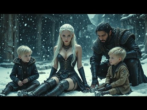 The Alien King Abandoned His Family in a Snowstorm… A Human Medic Saved Them