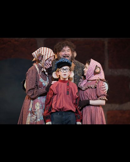 The World Premiere of 'An American Tail' is now playing at @childrenstheatrecompany . It is a beautiful and heartwarming show that transports parents back to their childhood and makes it possible to fall in love with Fievel again. Also, kids will love it. However, I want to make you aware that the scary scenes are a little intense. My 14 year old was fine, but the little kids--I think the oldest was 6-- in front of us (in the 3rd row) were pretty scared. They spent Act 2 in the Quiet Room where 