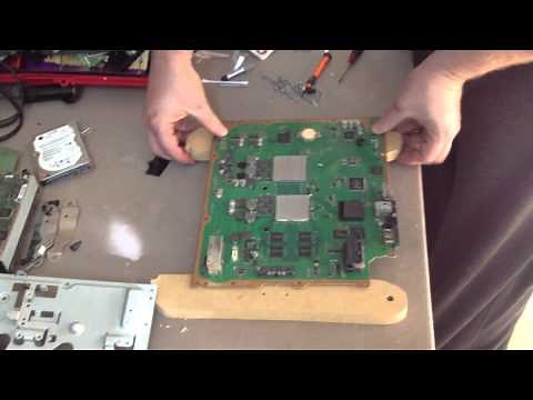 PS3 Fat Gen 1 YLOD Permanent Fix Complete Tear down