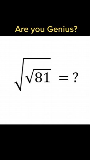 Are you Genius? #maths #genius #mathtrick #smart #fun #mathcall #math #mathematics
