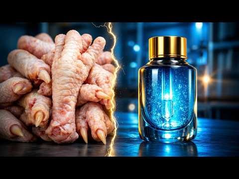 From Chicken Feet to Luxury Skincare Serum (Full Process).