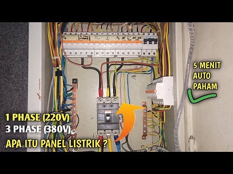 Pengertian panel listrik 3 phase dan 1 phase