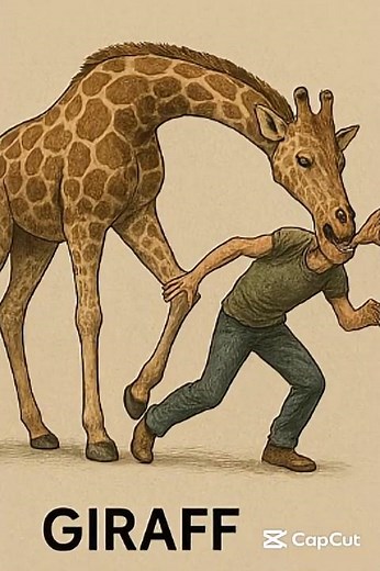 "Animals vs Humans: Shocking Real Attacks You Won’t Believe!" #animals #animallife #giraffe