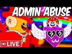 Admin Abuse Update & Trading Live (Steal A Brainrot) #stealabrainrot #roblox #livestream