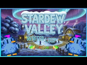 Stardew Valley ❄️Winter❄️ OST Loop 1 Hour – Chill Music for Relaxing or Studying