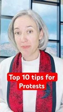 Top 10 tips for protestors