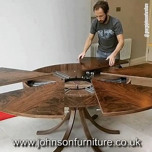 34K views · 827 reactions | This is the most satisfying table we've ever seen! by Johnson Furniture IG: https://bit.ly/2HHCXDU | Cuff-Zoned | Facebook