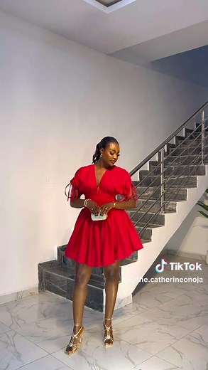 Literally the perfect mini dress ❤️. #dress #reddress #explore #ootd #fashion #love #fyp #fashiongirlies #style #thecatherineonoja