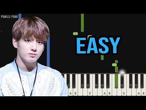 BTS Jungkook - Still With You | EASY Piano Tutorial by Pianella Piano