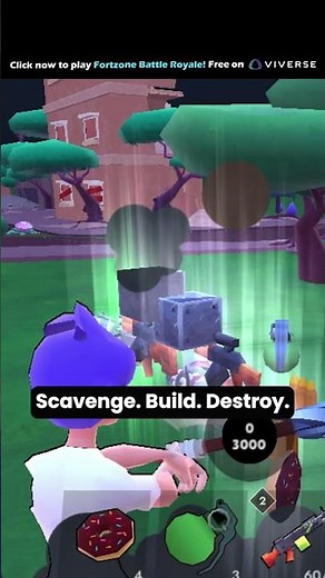 Fortzone Battle Royale - Absolute CHAOS In Every Match | VIVERSE