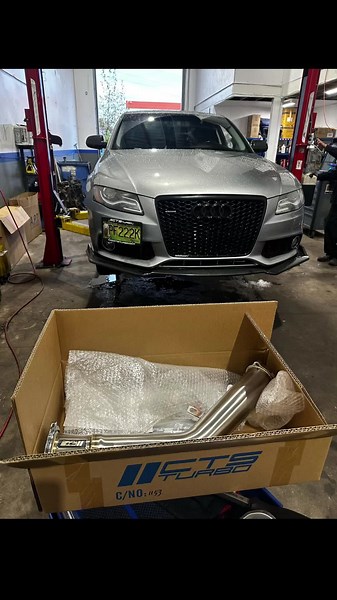 2011 Audi A4 B8 in for some performance upgrades📈 CTS turbo Downpipe & Stage 2 93/crackle IE Tune✅ contact us today to add more power&fun to your vehicle! @ae_performance7 . . . Call/Text/Dm (778)-979-7557📲 #service #mobilemechanic #vancouver #surrey #lowermainland #fyp #fy #delta #audi #vancouvercars #cts #intergratedengineering #power #performance #sport #audisport #tuning #coding #ecutuning #booking #callnow