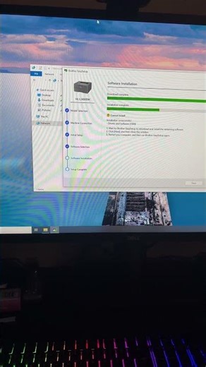Installing Brother Printer driver on Windows 7 desktop on Windows 10 21H1 Iot Ltsc Enterprise part 3